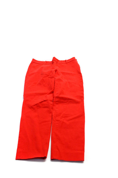 J Crew Vince Womens Cotton Stretch Low-Rise Skinny Pants Red Size 8 28 Lot 2