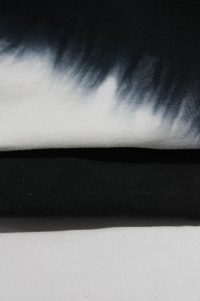 ATM Rag & Bone Womens Cotton Ombre Print Pullover Tops Black Size XS S Lot 2