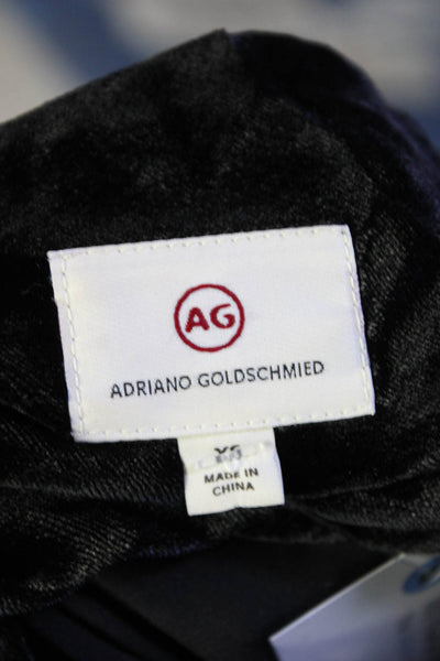 AG Women's Cowl Neck Spaghetti Strap Midi Dress Black Size XS