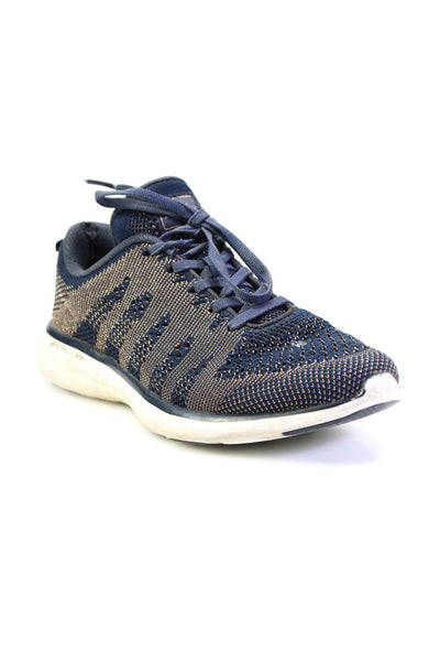 Adidas Women's Round Neck Lace Up Rubber Sole Sneaker Blue Size 8