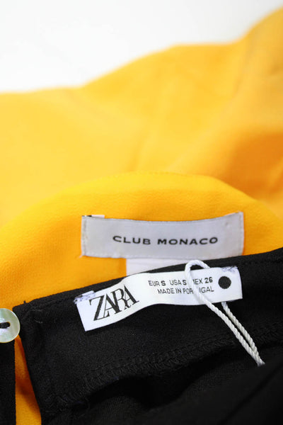 Superdown Club Monaco Zara Womens Tank Tops Green Orange Black Size XS S Lot 3