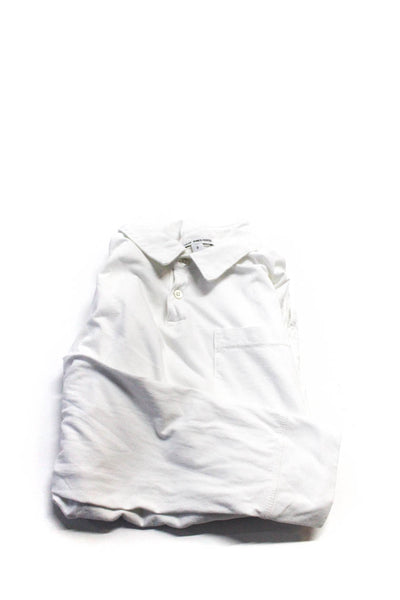 J Crew Standard James Perse Men's Cotton Dress Shirt White Size S 0, Lot 2