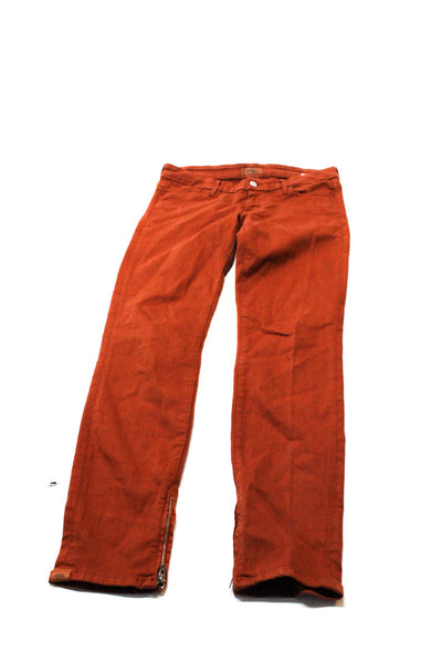 Koral Cookie Johnson Sarah Pacini Womens Jeans Pants Orange Size 30 29 2 Lot 3