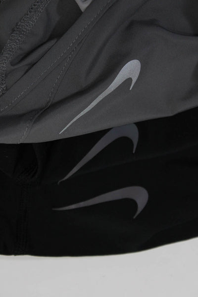 Nike Womens Shorts Black Drawstring Pull On Active Pants Leggings Size S lot 3