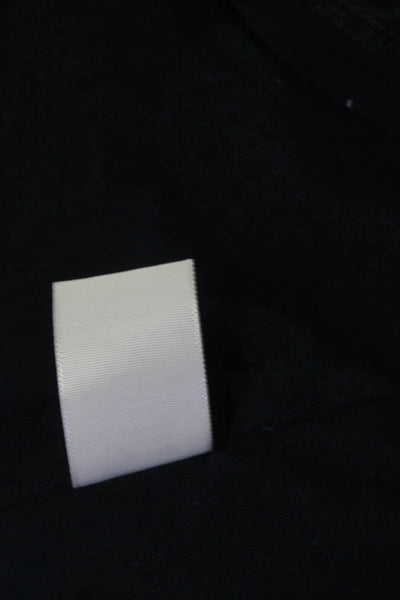Tart Women's Sleeveless V Neck Striped Midi Dress Navy White Size XS