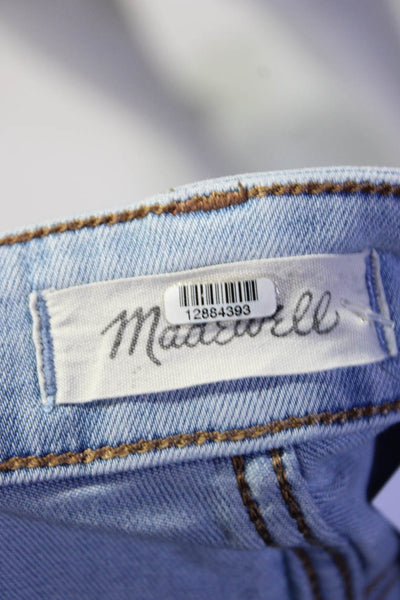 Madewell Womens Curvy Roadtripper Light Wash Jeans Size 6 14392284