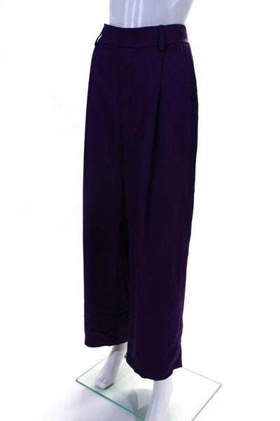 VINCE. Womens Satin Wide Leg Trousers Size 12 14333876