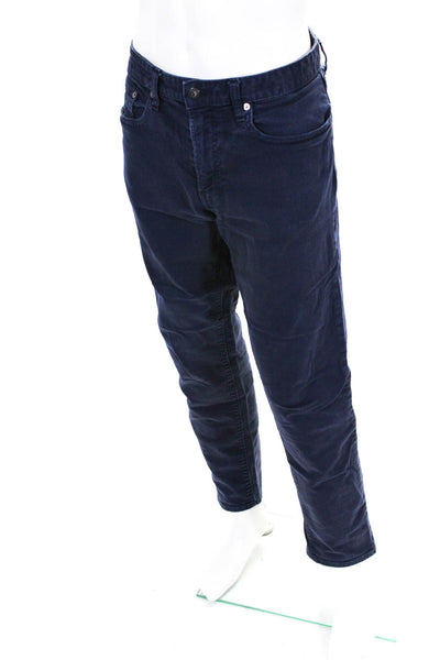 Bonobos Mens Athletic Straight Leg Jeans Blue Cotton Size 34X32