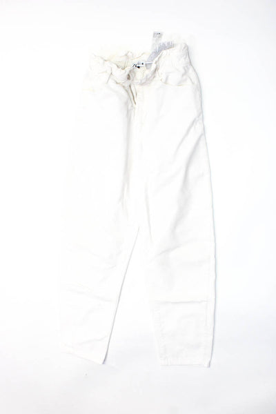 JBD Zara Womens Denim Athletic Shorts Pants Blue Yellow White Size S XS 2 Lot 3