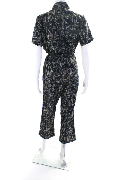 Thakoon Womens Printed Utility Jumpsuit Size 6 15224759