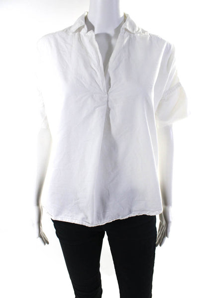 Madewell Womens Courier Button Back Shirt Size 14 14875607