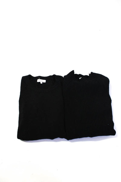 H.one Bibelot Womens Crew Neck Sweater Black Size Medium Lot 2