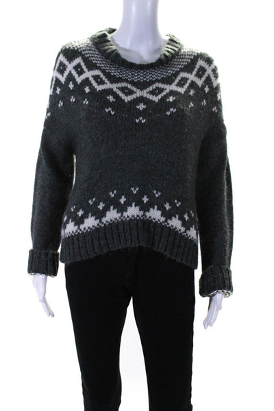 cupcakes and cashmere Womens Fair Isle Jasmine Sweater Size 6 13324793