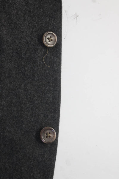 Polo Ralph Lauren Men's Wool Two-Button Lined Blazer Jacket Gray Size 42