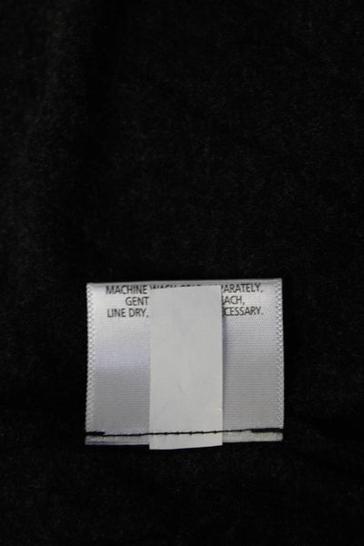 Eileen Fisher Womens Dark Heather Gray Scoop Neck Sleeveless Tank Top Size XS