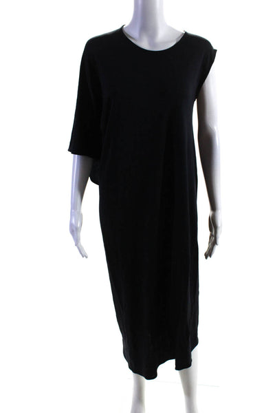 COS Women's V-Neck Sleeveless Maxi Dress Black Size XS