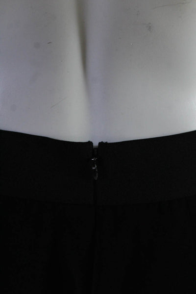 Cinq A Sept Women's Elastic Waist Straight Leg Dress Pant Black Size 10
