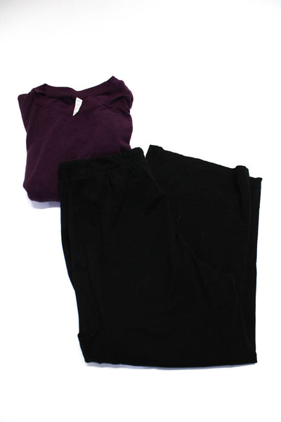 Alo Yoga Zara Womens Crew Neck Sweater Sweatpants Size Large XL Lot 2