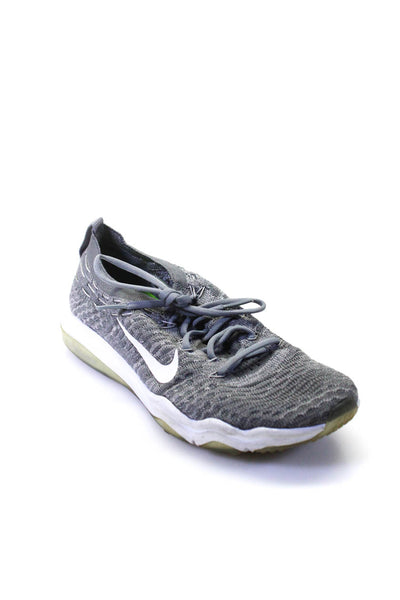 Nike Training Womens Knit Nylon Low Top Running Sneakers Gray Size 7.5