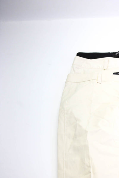 Theory Vince Womens Light Khaki Cotton High Rise Cuff Cargo Pants Size 4 L lot 3