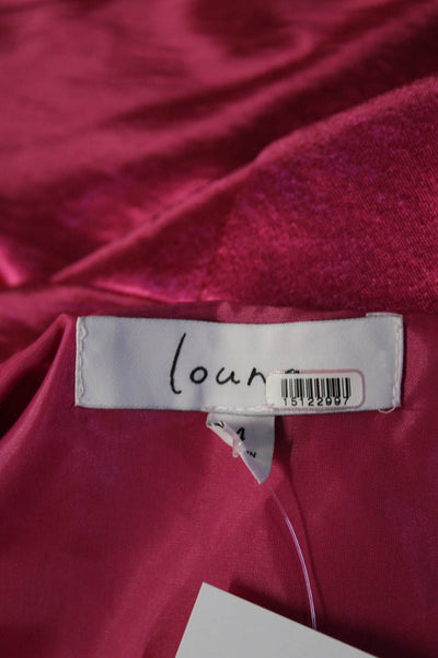 Louna Womens Pink Romper Size 4 15123021