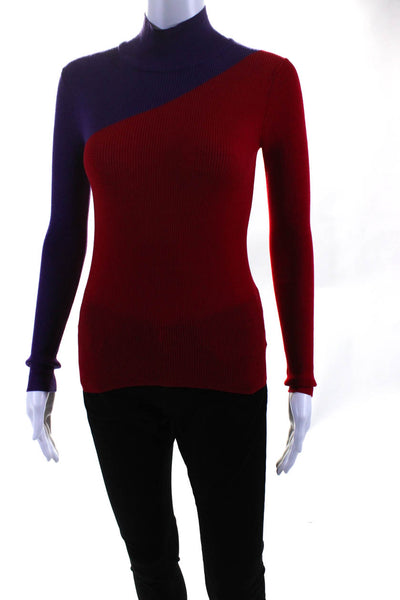 Emporio Armani Womens Multi High Neck Sweater Size 0 13615734