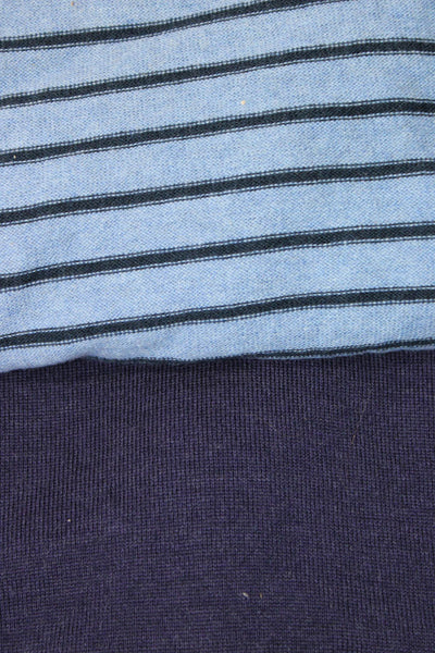 Nordstrom Merona Mens Striped V Neck Sweater Blue Purple Size XXL Lot 2