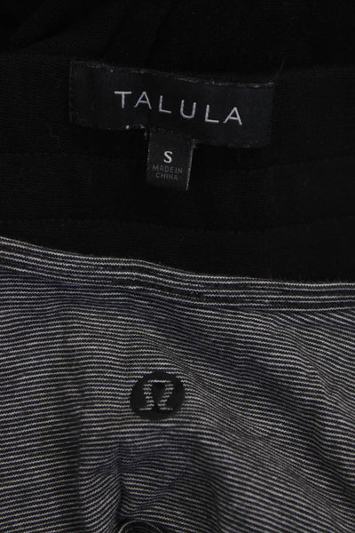 Talula Lululemon Womens Casual Jogger Pants Tank Dress Black Gray Size S 4 Lot 2