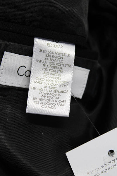 Calvin Klein Childrens Girls Three Button Blazer Jacket Black Size 16