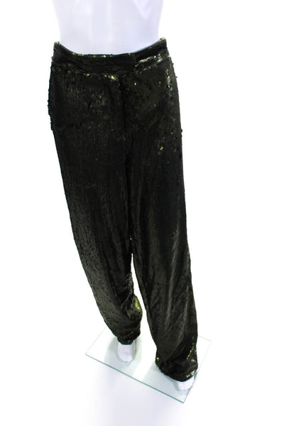 Ronny Kobo Womens Sequin Claire Pants Size 4 14521300