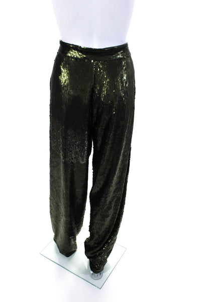Ronny Kobo Womens Sequin Claire Pants Size 4 14521300