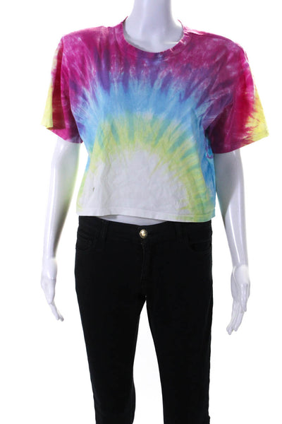 525 America Womens Tie Dye T-Shirt Size 4 13632646