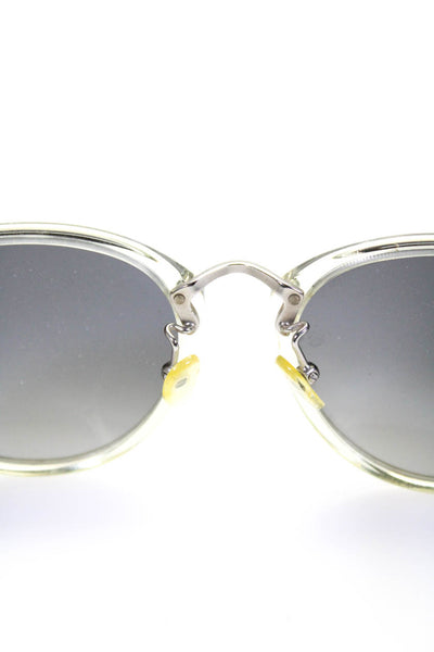 Guise by Benjamin Eyewear Clear Frame Circular Lense Molly Sunglasses