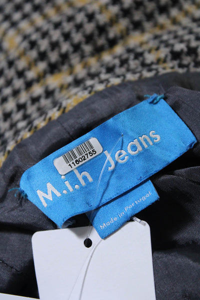M.i.h. Jeans Womens Plaid Ryley Coat Size 0 11602755