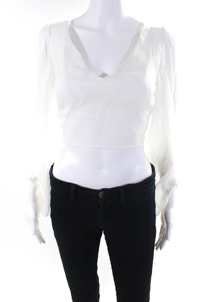 Hutch Womens White Hart Top Size 0 15169104