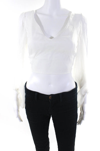 Hutch Womens White Hart Top Size 2 15169020