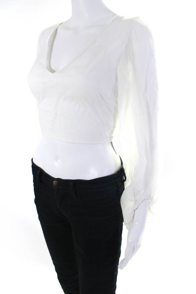 Hutch Womens White Hart Top Size 6 15169110