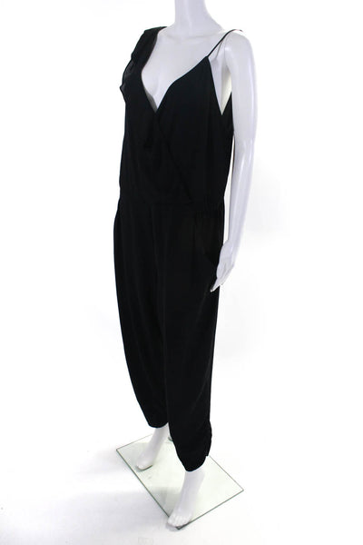 Parker Womens Black Addison Combo Jumpsuit Size 8 13549984