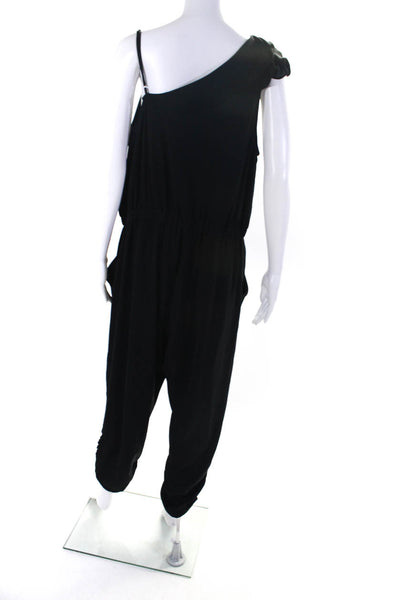 Parker Womens Black Addison Combo Jumpsuit Size 14 13500694