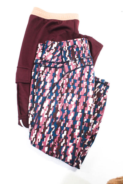 Sweaty Betty Adidas Women's Abstract Print Leggings Multicolor Size 12 L, Lot 2
