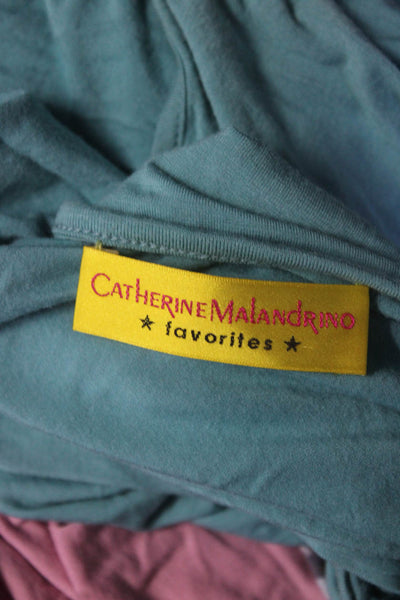 Catherine Malandrino Womens Sleeveless Body Con Dress Blue Size Small