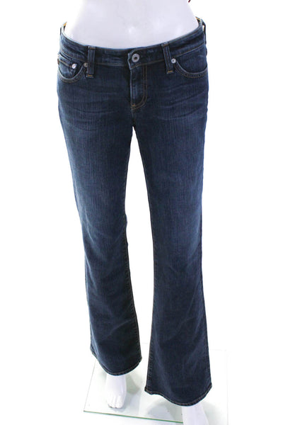 AG Adriano Goldschmied Womens The Club Flare Leg Jeans Blue Cotton Size 27