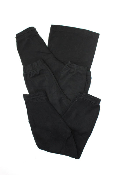 Zara Women's Elastic Drawstring Waist Jogger Pant Black Size S Lot 3