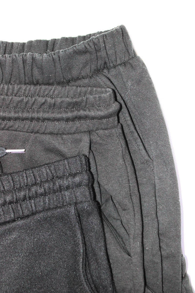 Zara Women's Elastic Drawstring Waist Jogger Pant Black Size S Lot 3