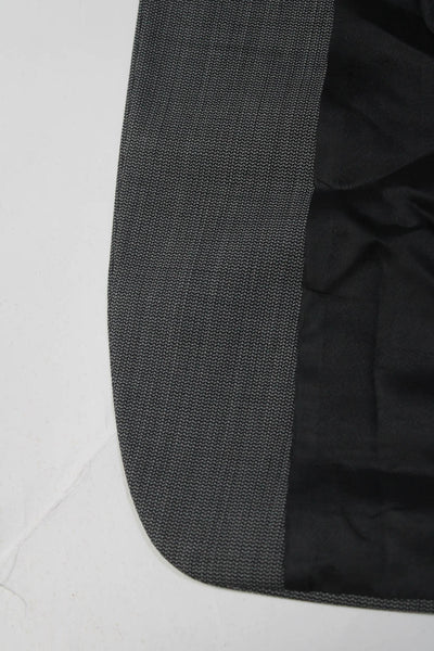 Ralph Ralph Lauren Mens Wool Notch Collar Button Up Suit Jacket Gray Size 42R