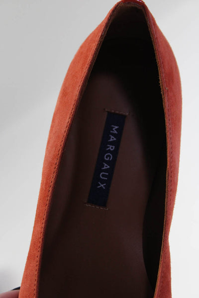 Margaux Womens Slip On Round Toe The Classic Ballet Flats Persimmon Size 36A
