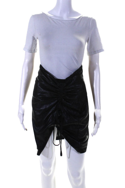 Nanushka Womens Zow Faux Leather Skirt Size 6 14616762