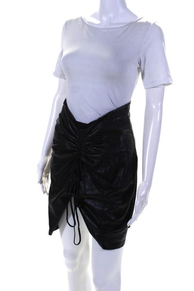 Nanushka Womens Zow Faux Leather Skirt Size 6 14616762
