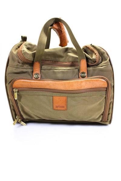 Hartmann Unisex Nylon Zip Top Duffel Tote Luggage Bag Brown