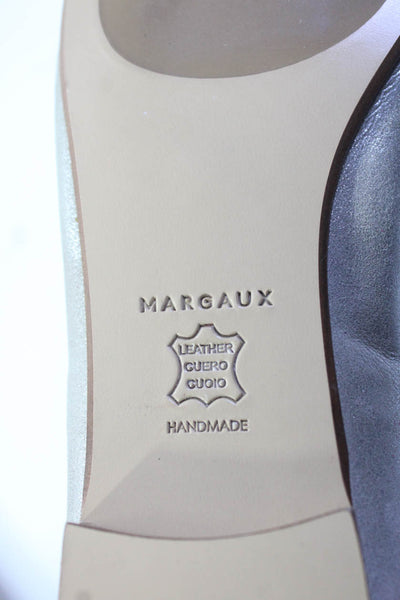 Margaux Womens Slip On Round Toe The Classic Ballet Flats Sterling Size 43